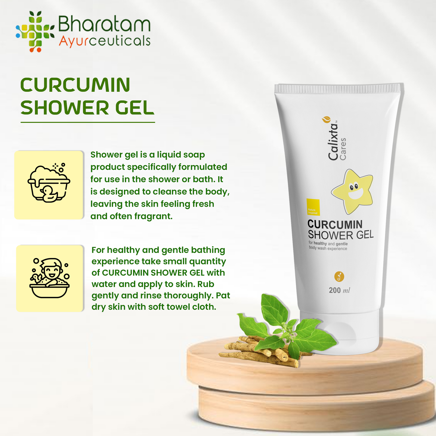 Curcumin Shower Gel